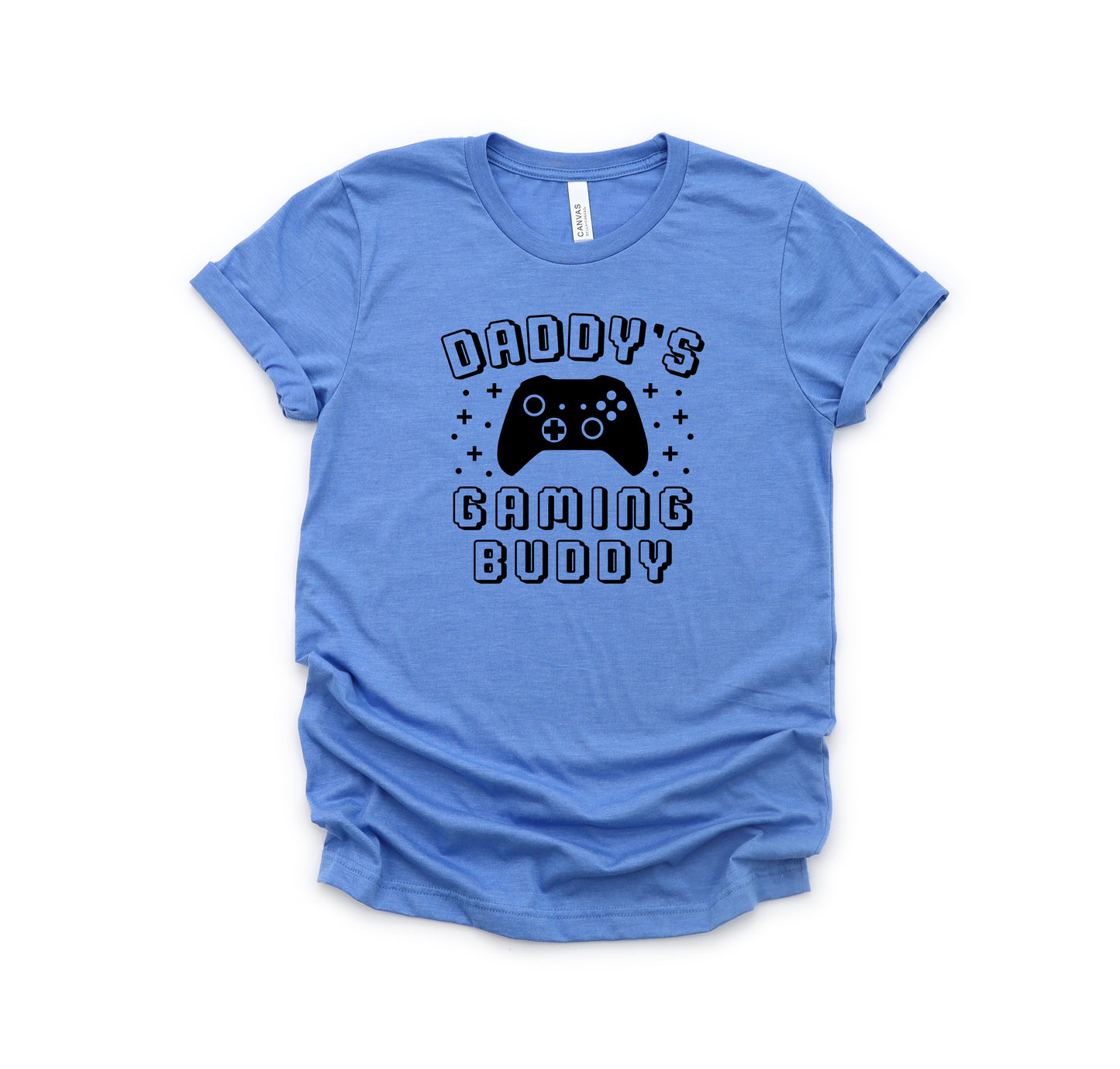 Daddy's Gaming Buddy | Youth Short Sleeve Crew Neck