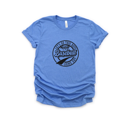 Let's Do This Boys Game Day | Youth Short Sleeve Crew Neck