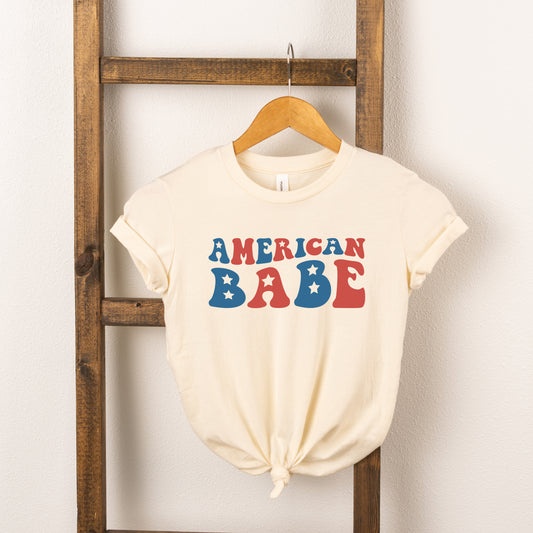 American Babe Stars | Toddler Short Sleeve Crew Neck