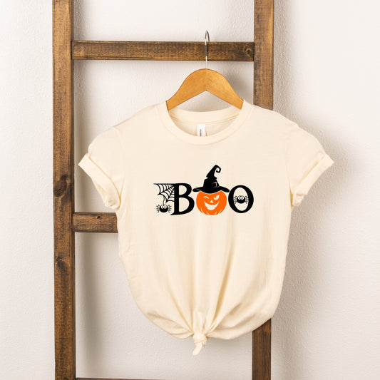 Boo Pumpkin | Toddler Short Sleeve Crew Neck
