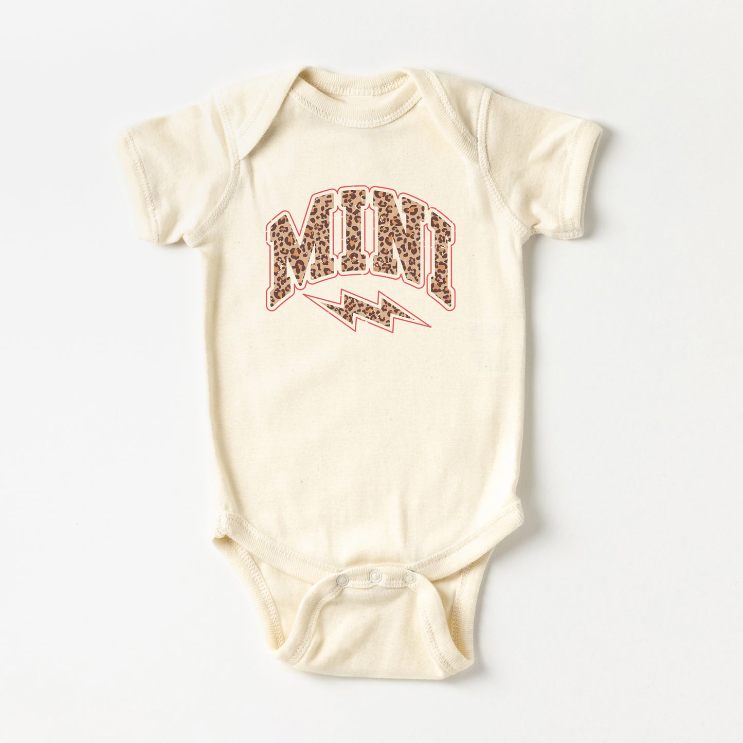 Mama Leopard Lightning Bolt / Mini Leopard Lightning Bolt