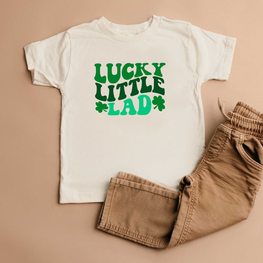 Lucky Little Lad | Toddler Short Sleeve Crew Neck