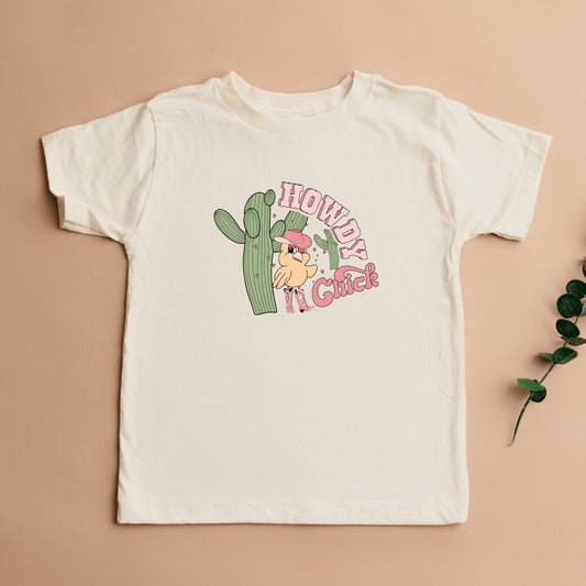 Howdy Chick | Toddler Short Sleeve Crew Neck