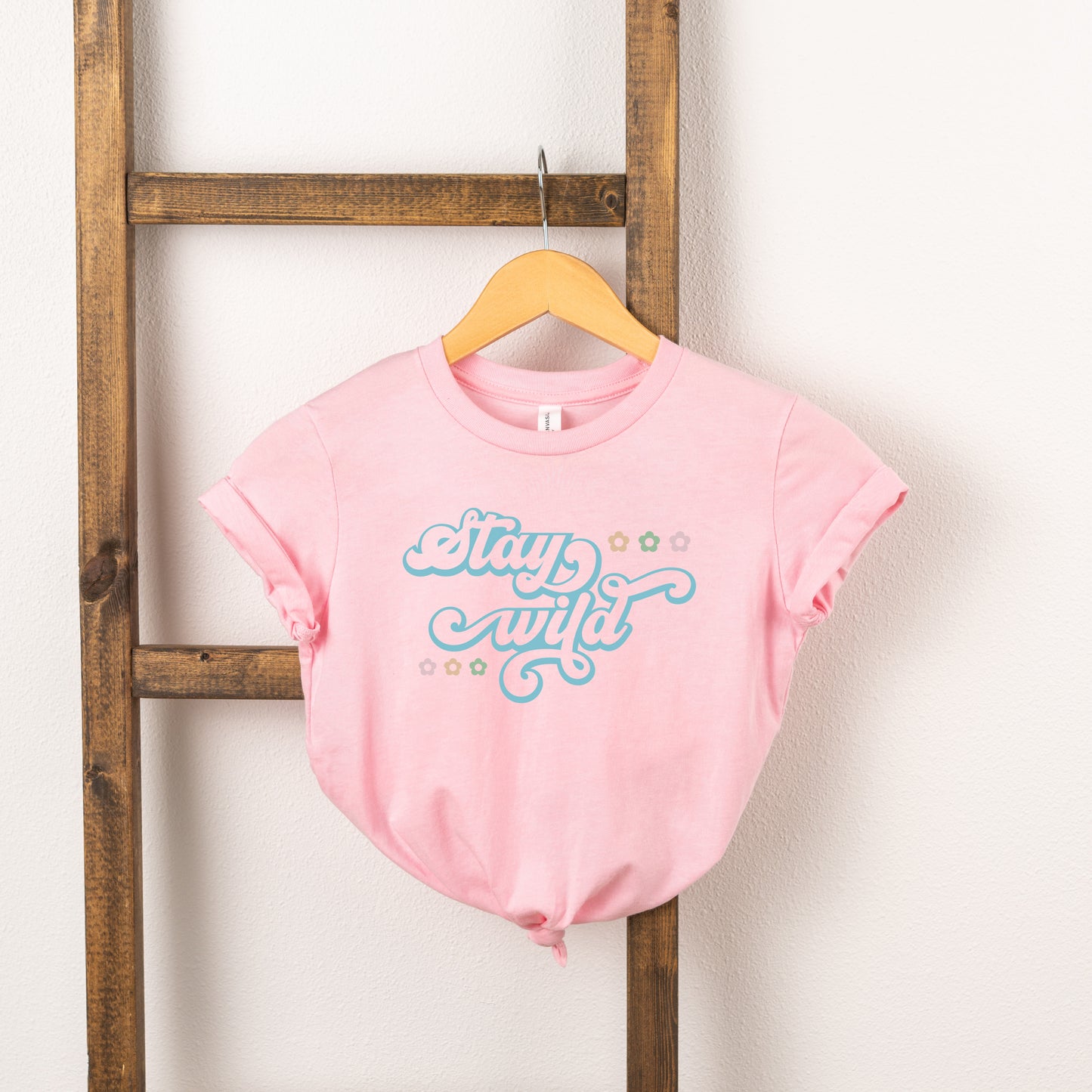 Stay Wild Retro | Toddler Short Sleeve Crew Neck