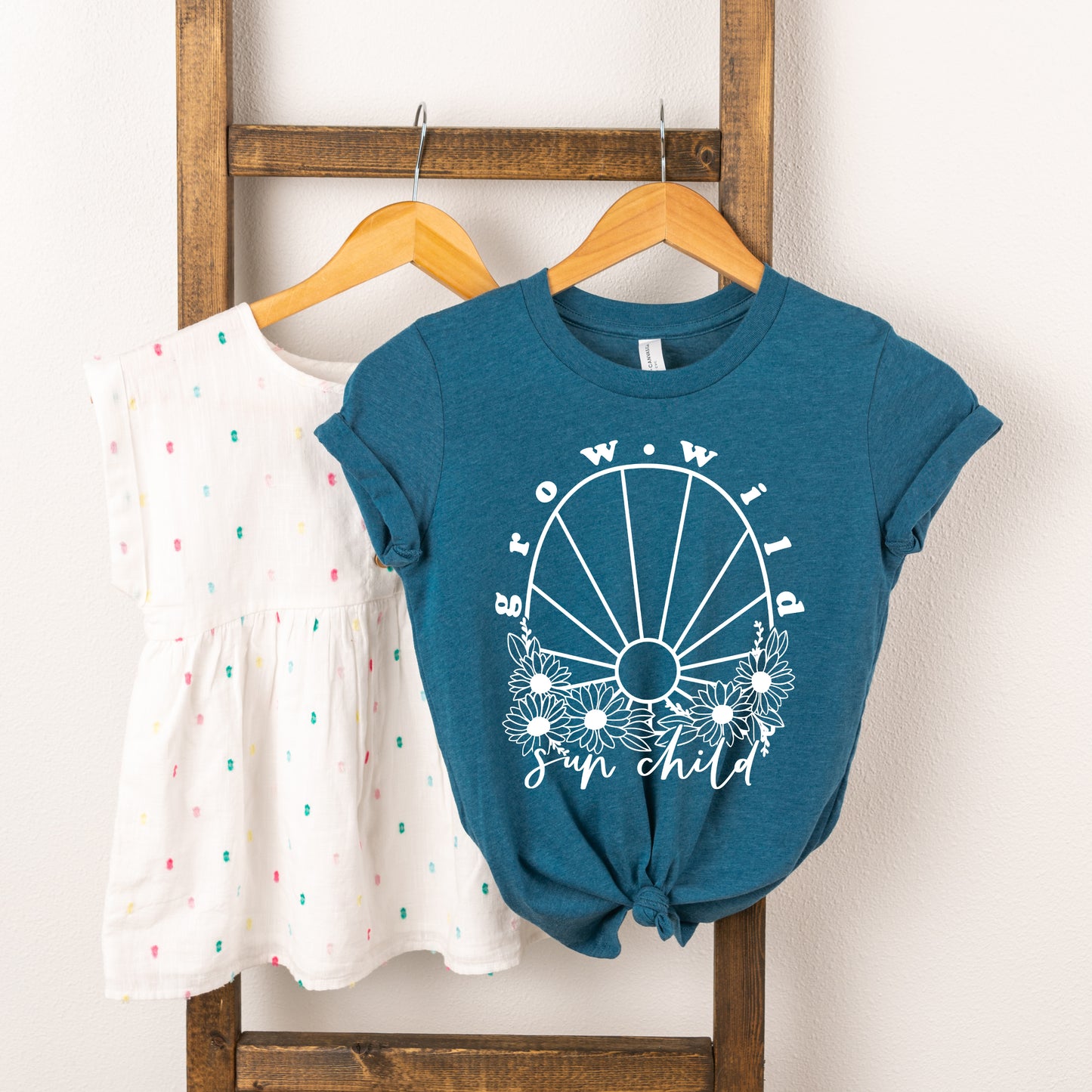 Grow Wild Sun Child | Toddler Short Sleeve Crew Neck