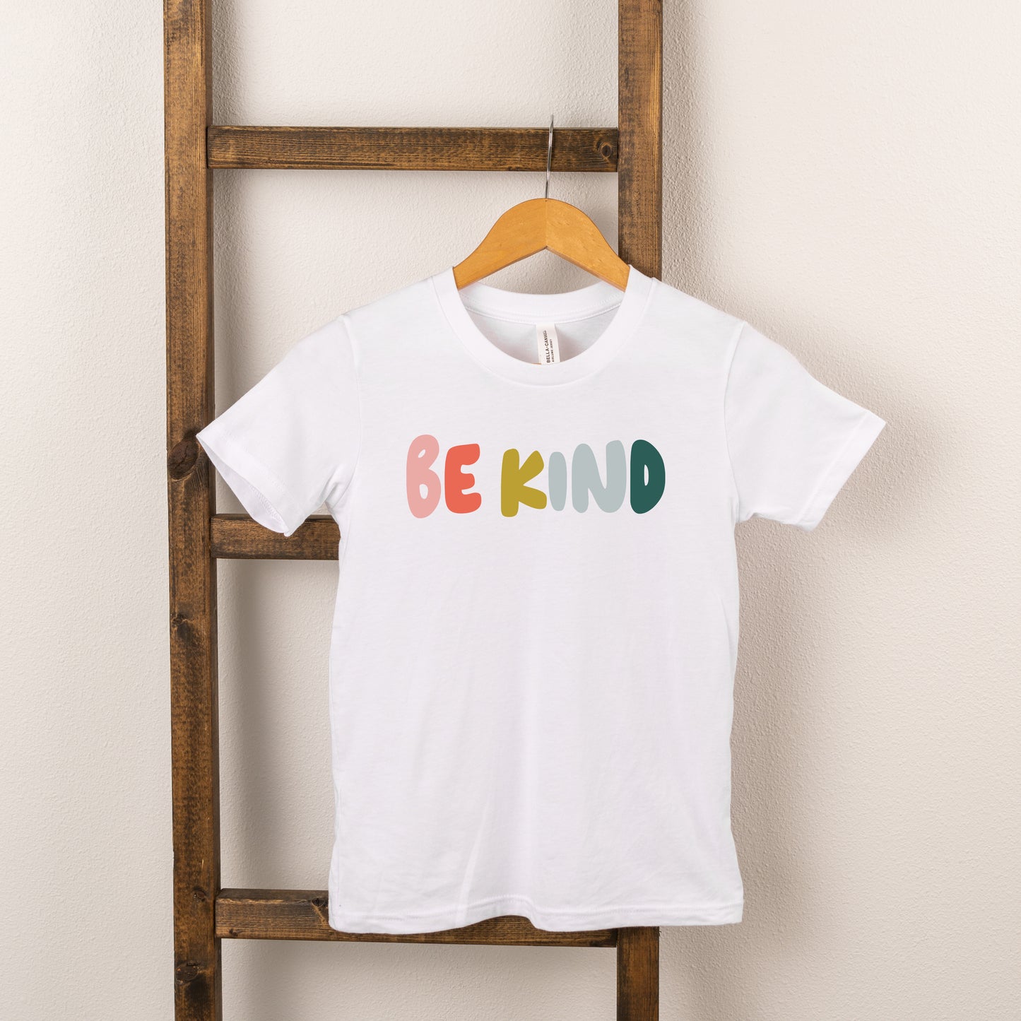 Be Kind Bold Colorful | Toddler Short Sleeve Crew Neck