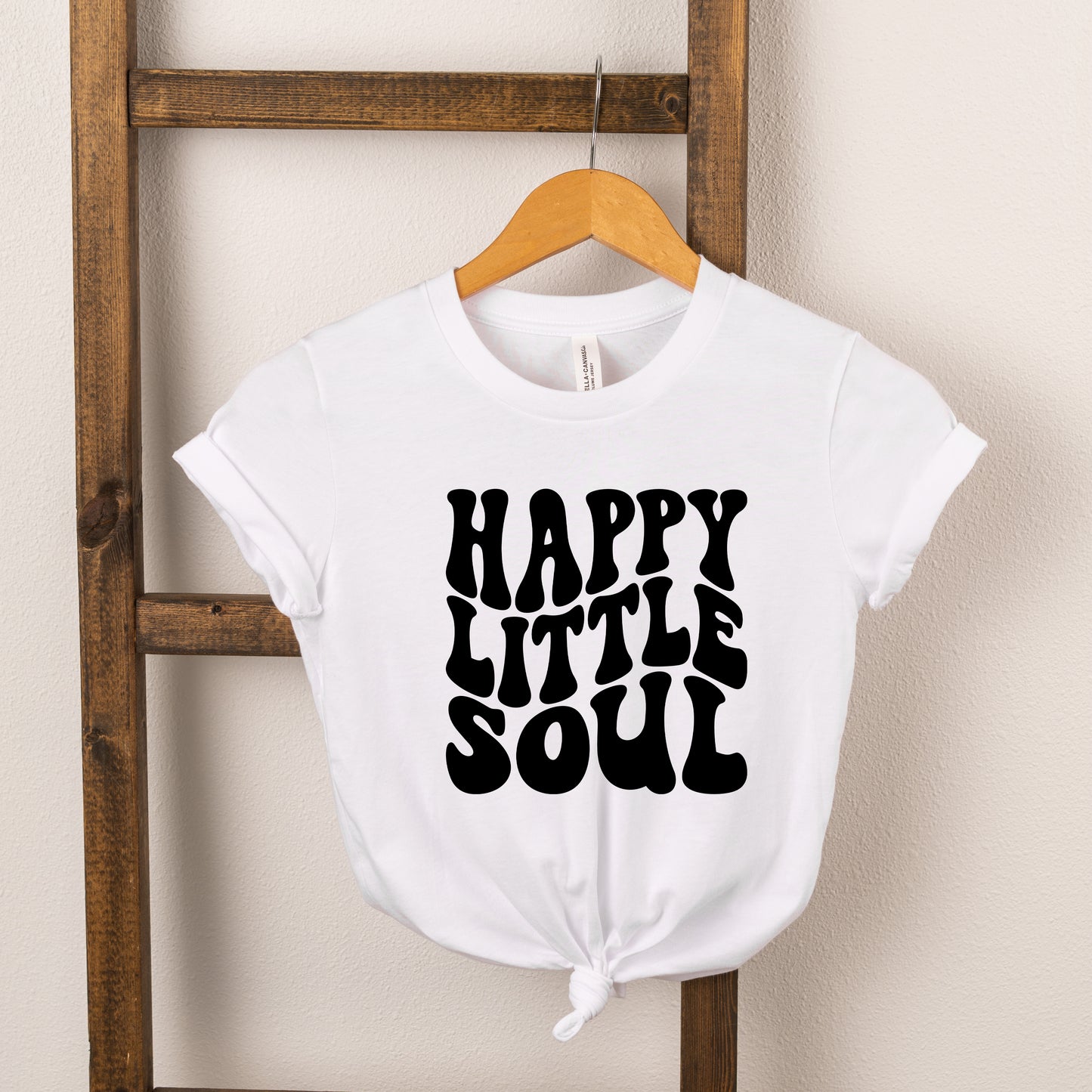 Happy Little Soul Wavy | Toddler Short Sleeve Crew Neck