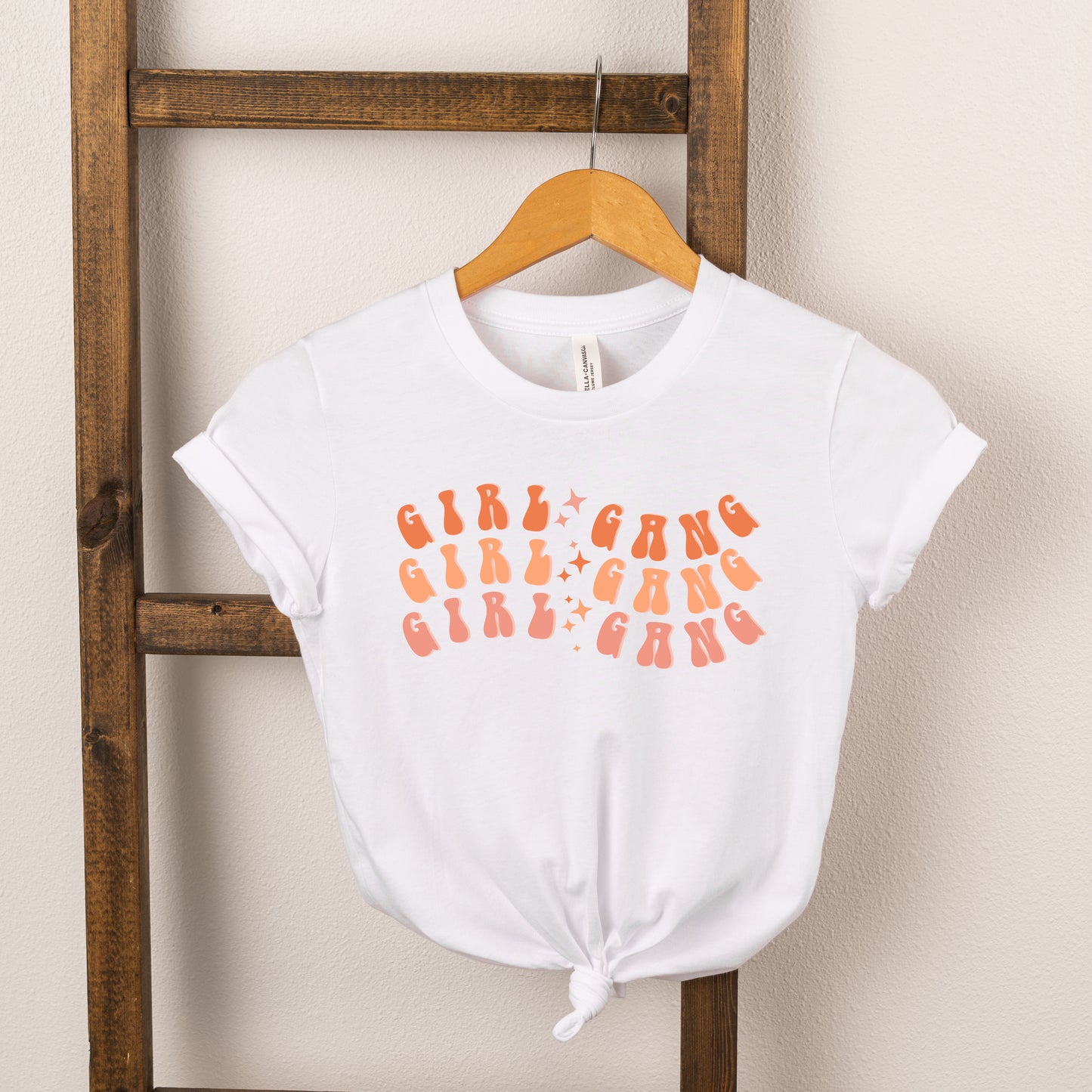Girl Gang Wavy | Toddler Short Sleeve Crew Neck