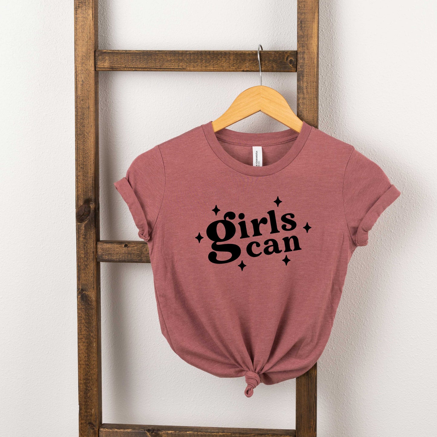 Girls Can | Toddler Short Sleeve Crew Neck