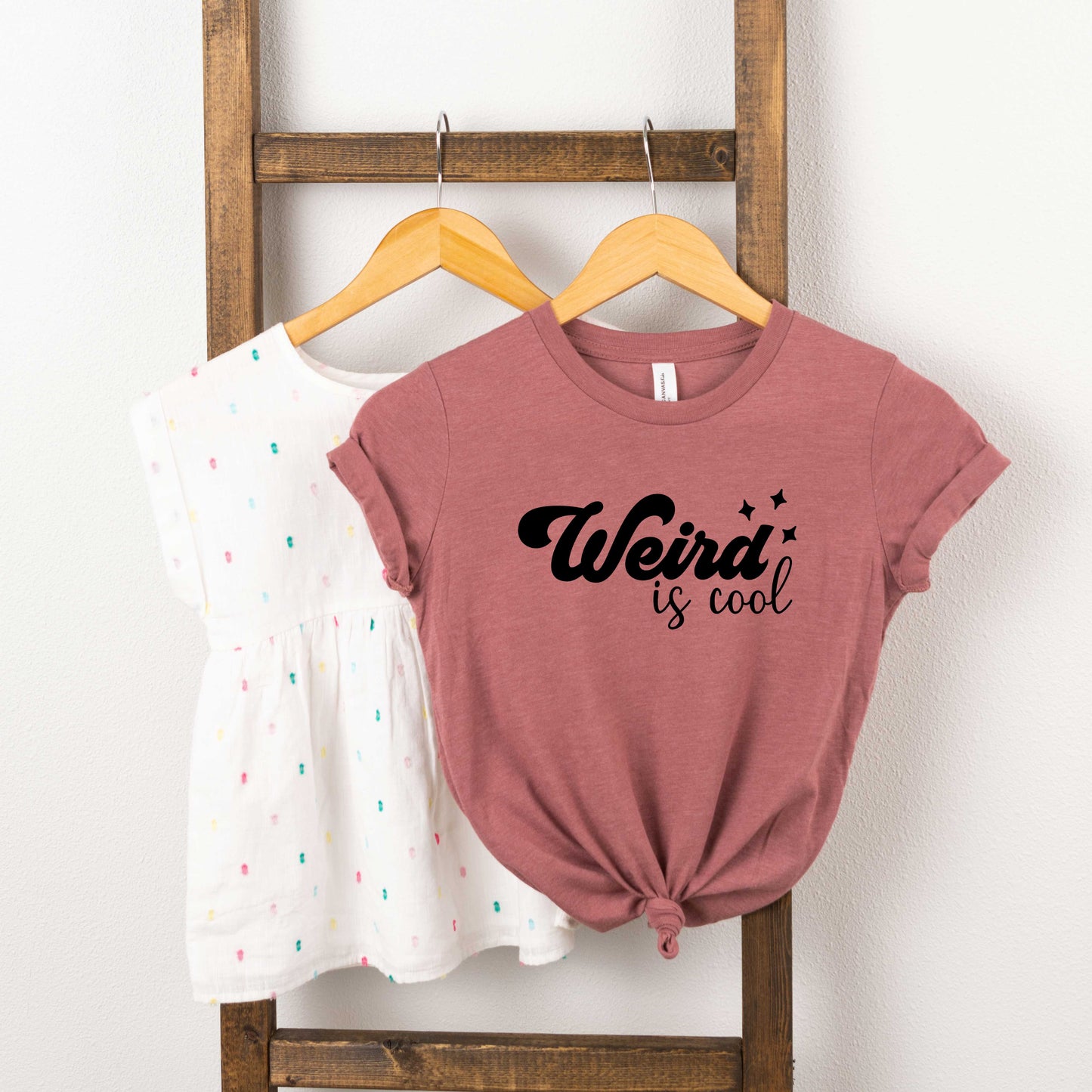 Weird Is Cool | Toddler Short Sleeve Crew Neck