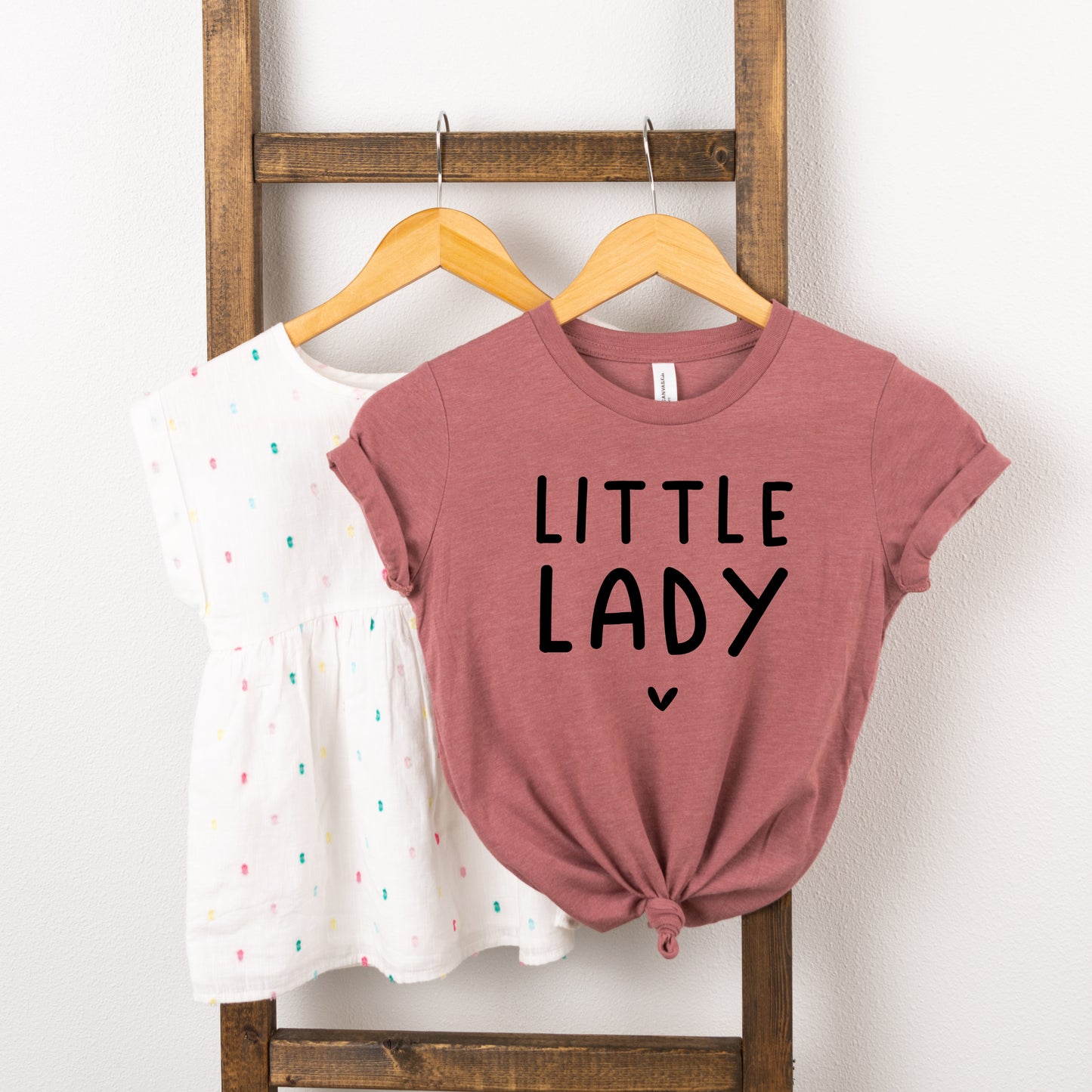 Little Lady | Toddler Short Sleeve Crew Neck