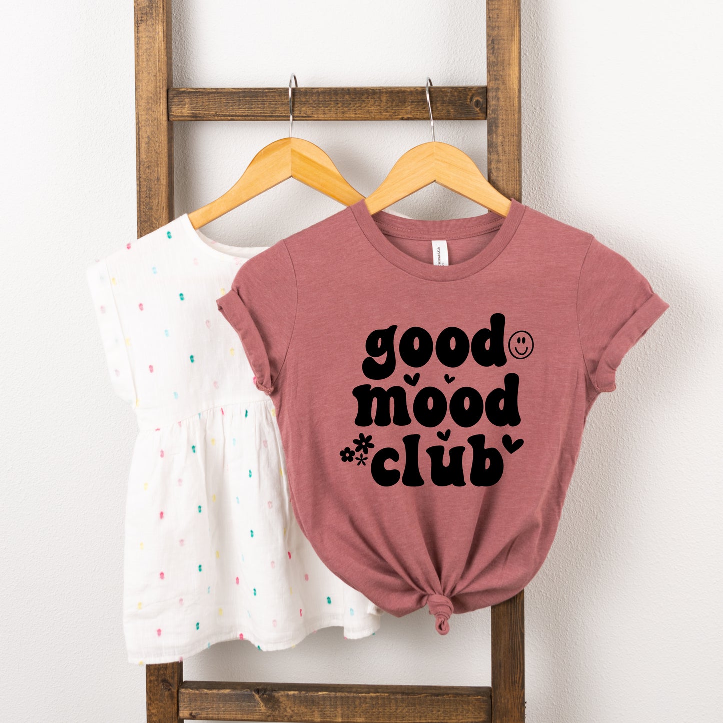 Good Mood Club | Toddler Short Sleeve Crew Neck