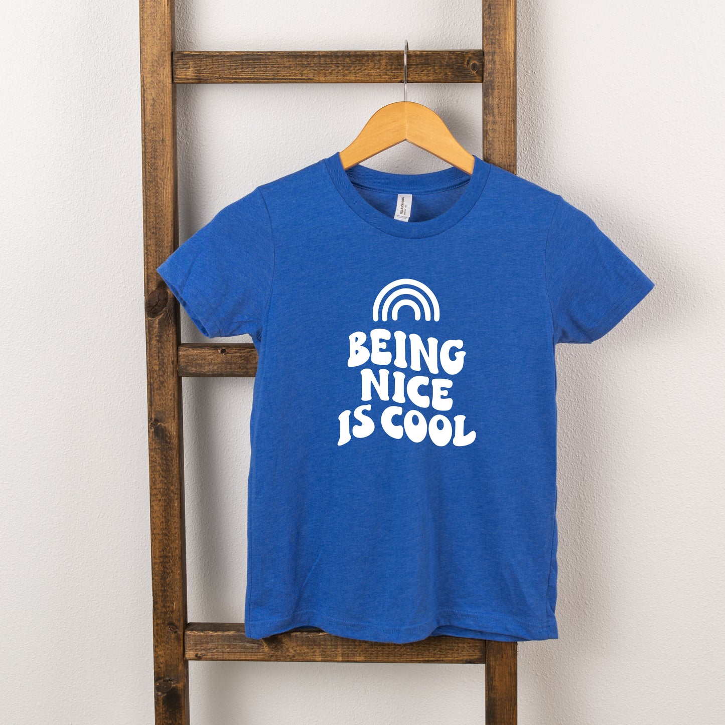 Being Nice Is Cool | Toddler Short Sleeve Crew Neck