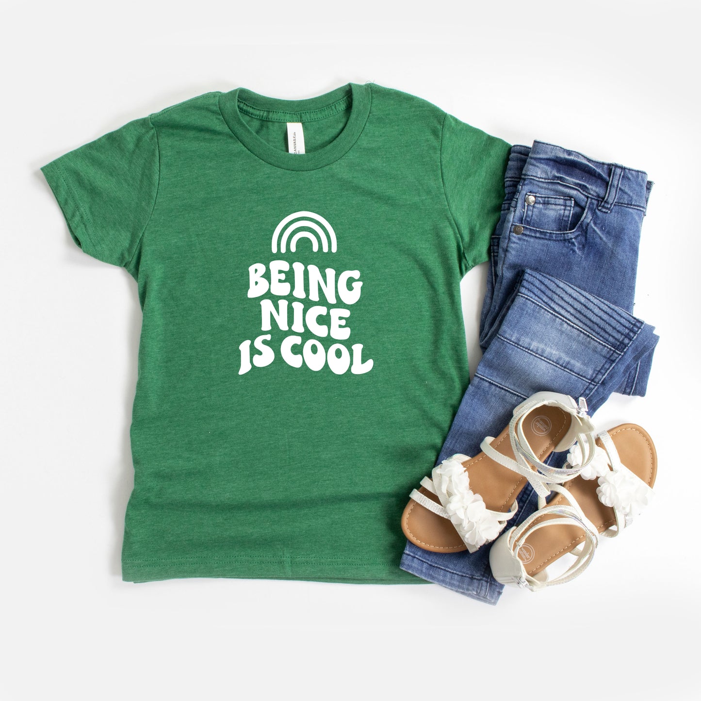 Being Nice Is Cool | Youth Short Sleeve Crew Neck