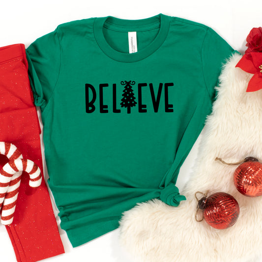 Believe Tree | Youth Short Sleeve Crew Neck