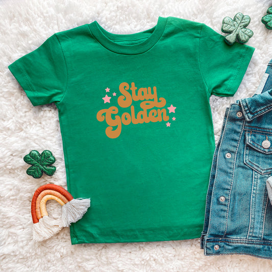Stay Golden Stars | Youth Short Sleeve Crew Neck