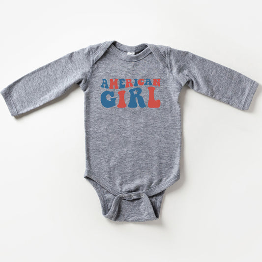 American Girl Stars | Baby Long Sleeve Onesie