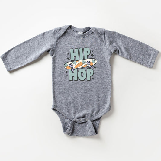 Hip Hop Skateboard | Baby Long Sleeve Onesie