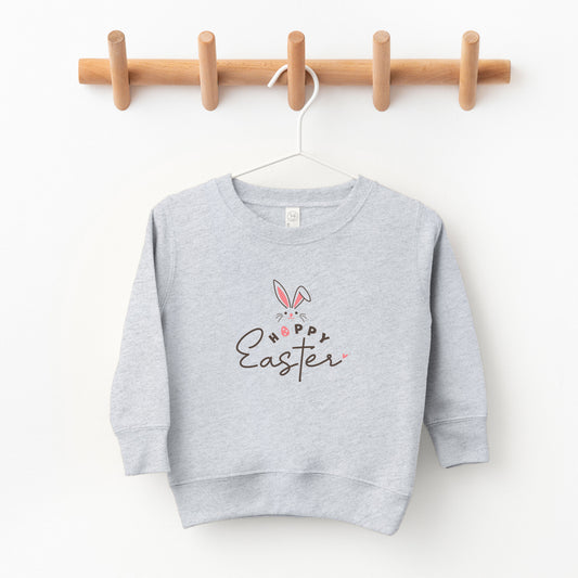 Hoppy Easter Bunny Egg | Toddler Sweatshirt