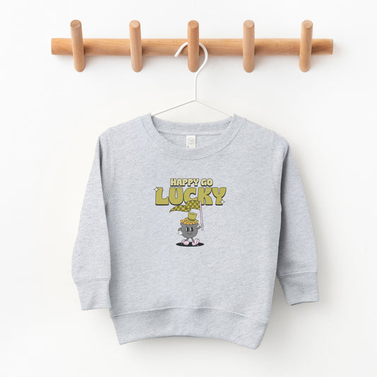Happy Go Lucky Pot Of Gold | Toddler Sweatshirt