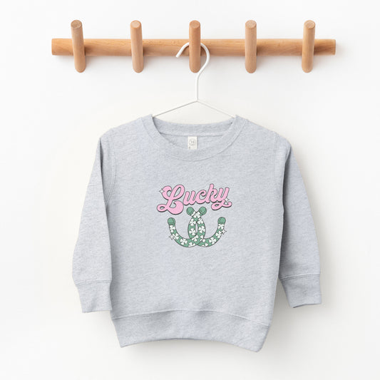 Lucky Horseshoes | Toddler Sweatshirt