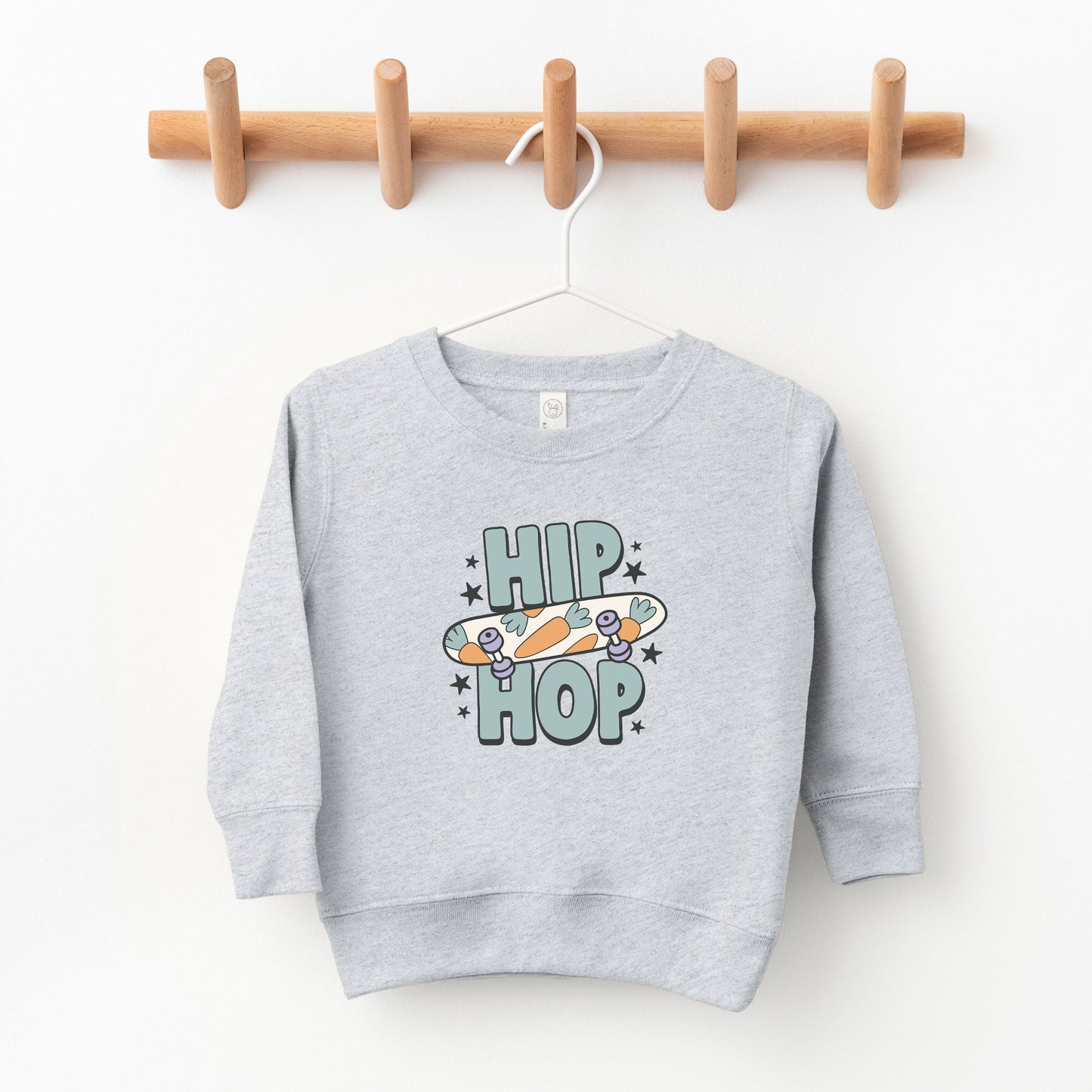 Hip Hop Skateboard | Toddler Sweatshirt