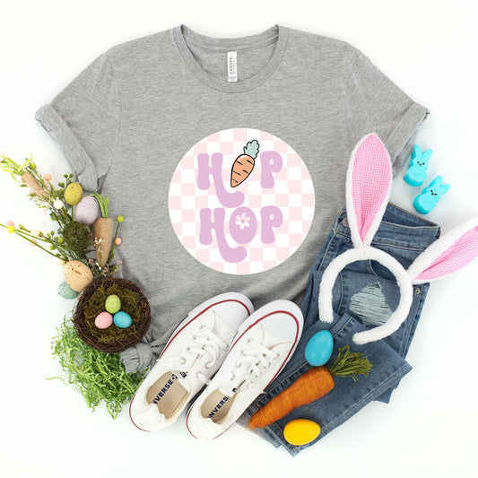 Checkered Hip Hop | Youth Short Sleeve Crew Neck