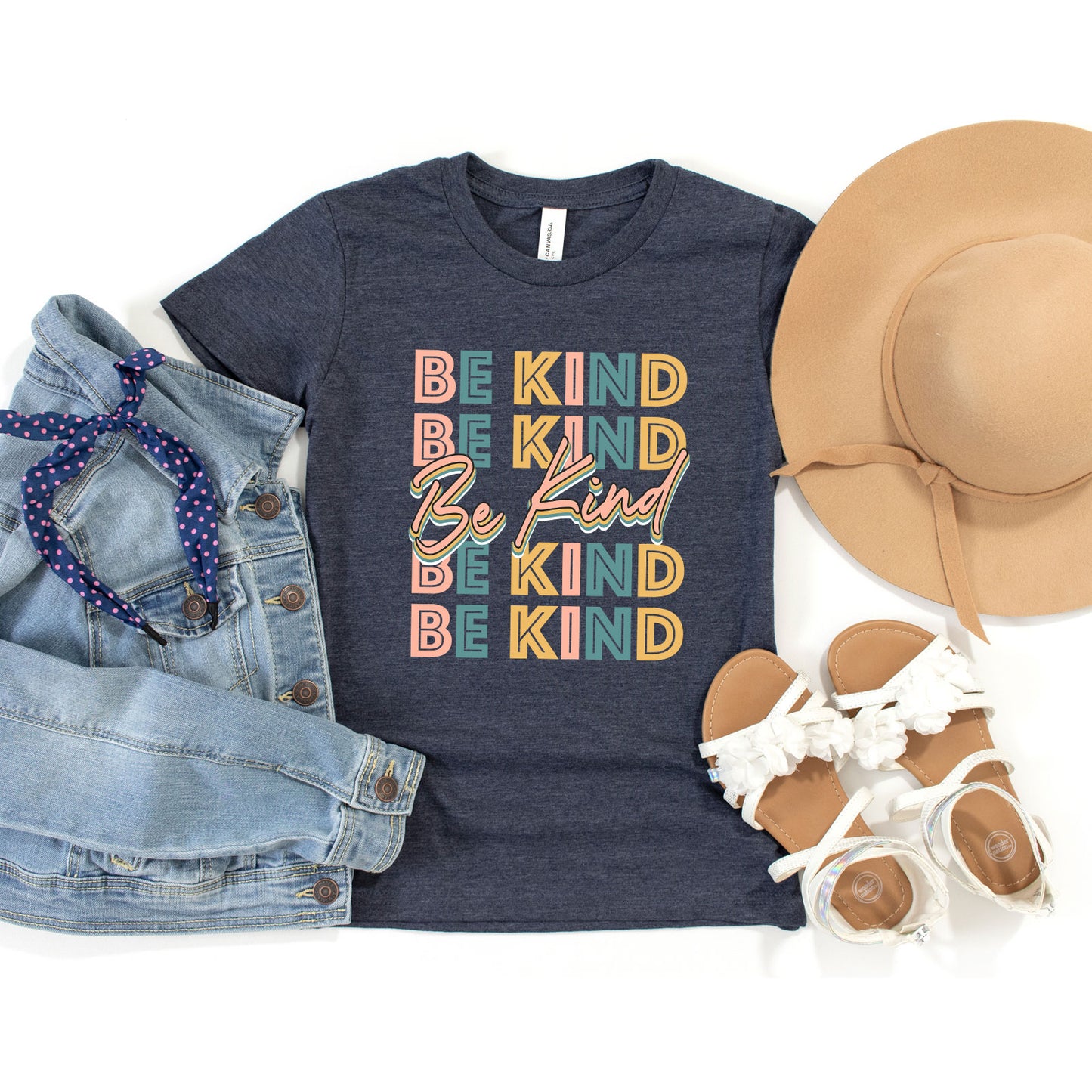 Be Kind Retro | Youth Short Sleeve Crew Neck