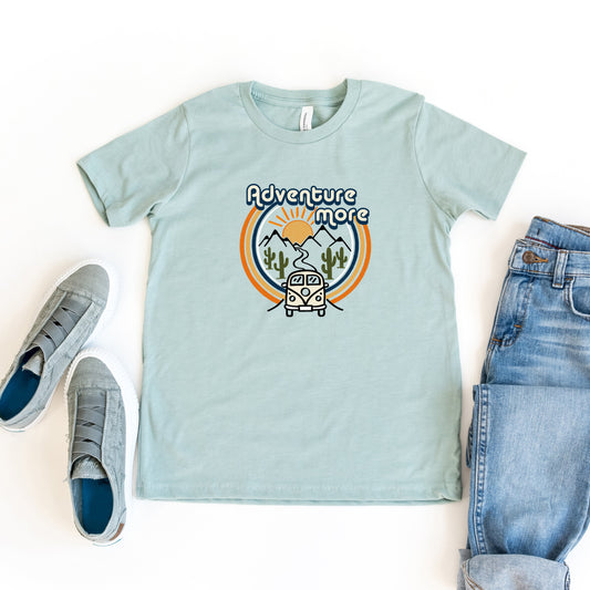 Adventure More | Youth Short Sleeve Crew Neck