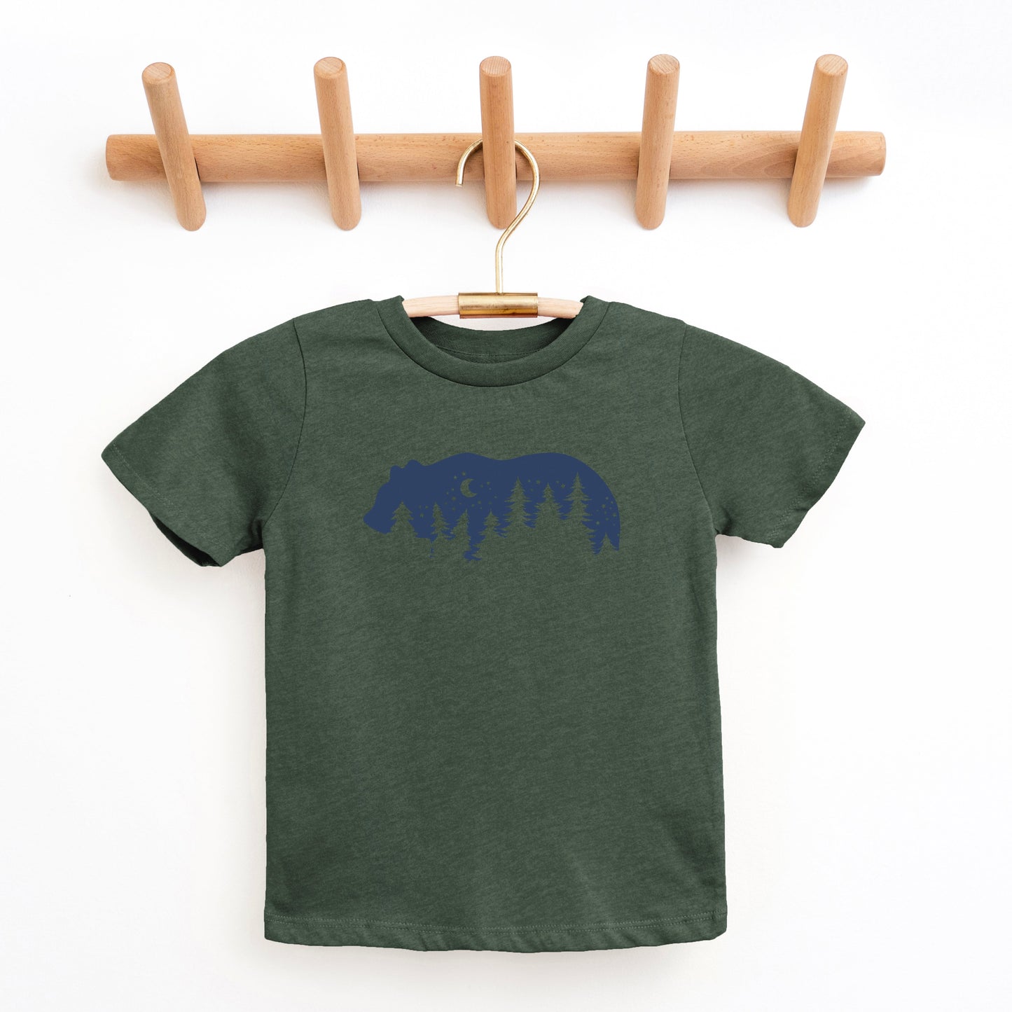 Bear Trees | Toddler Graphic Short Sleeve Tee