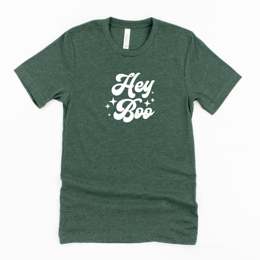 Hey Boo Stars | Youth Short Sleeve Crew Neck