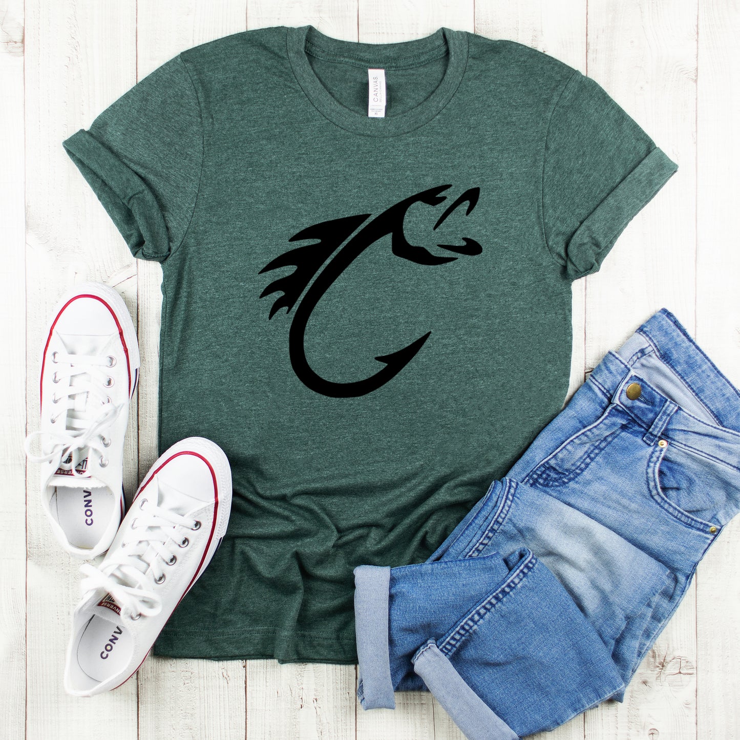 Fish Hook | Youth Short Sleeve Crew Neck