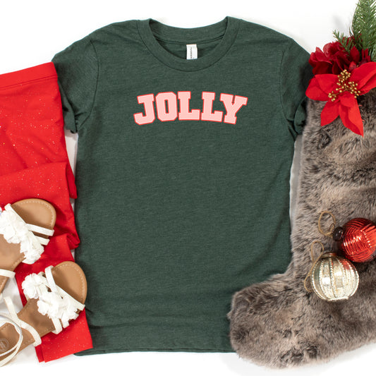 Jolly Varsity | Youth Short Sleeve Crew Neck