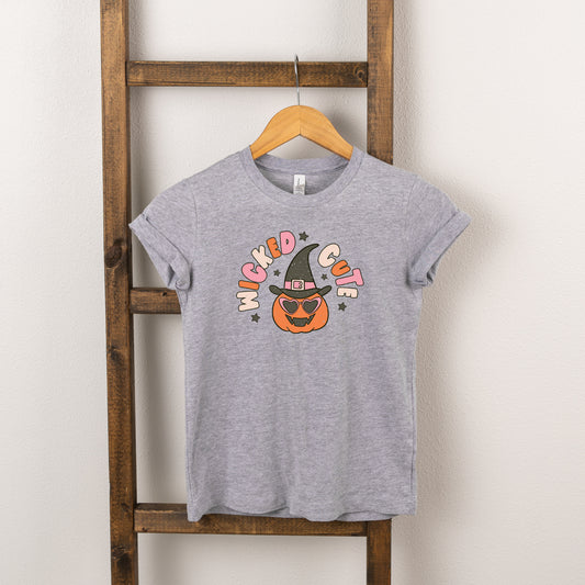 Wicked Cute Pumpkin | Toddler Short Sleeve Crew Neck