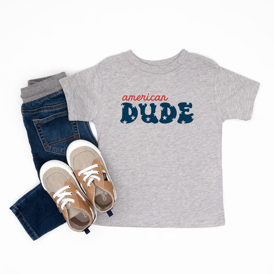 American Dude Stars | Toddler Short Sleeve Crew Neck