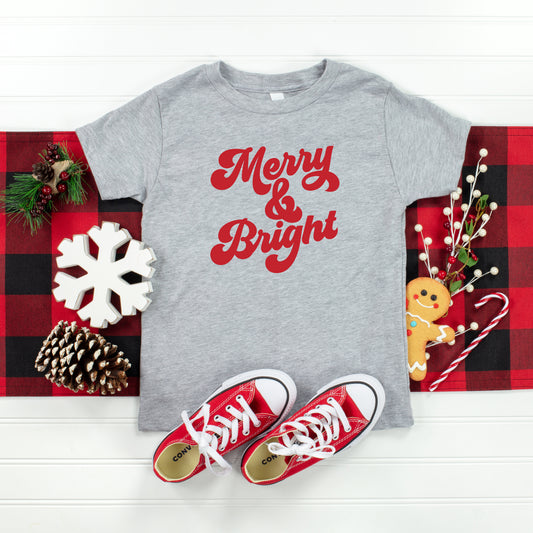 Bold Merry and Bright | Youth Short Sleeve Crew Neck
