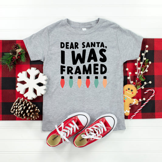 I Was Framed Lights | Toddler Short Sleeve Crew Neck
