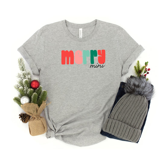 Merry Mini Bold Colorful | Youth Short Sleeve Crew Neck