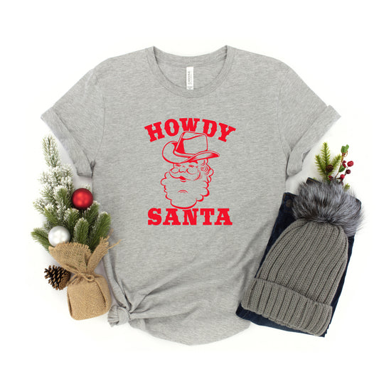 Howdy Santa Claus | Youth Short Sleeve Crew Neck