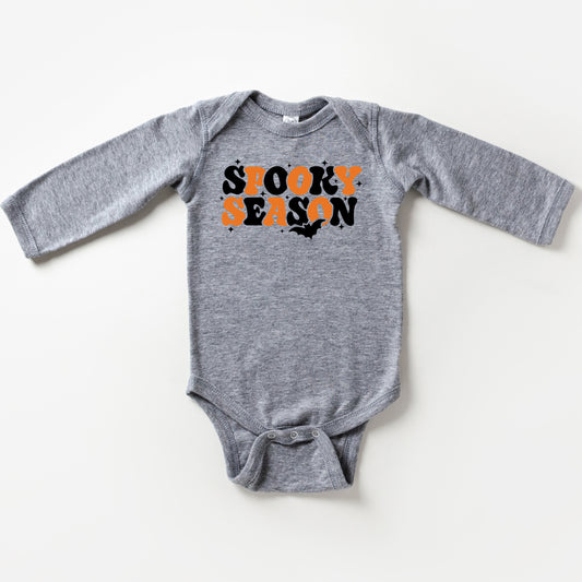 Retro Spooky Season | Baby Long Sleeve Onesie