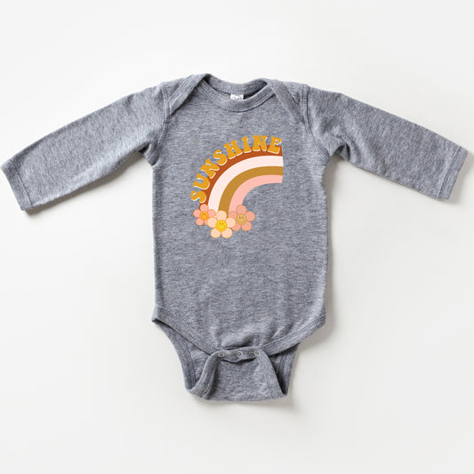 Sunshine Rainbow | Baby Long Sleeve Onesie
