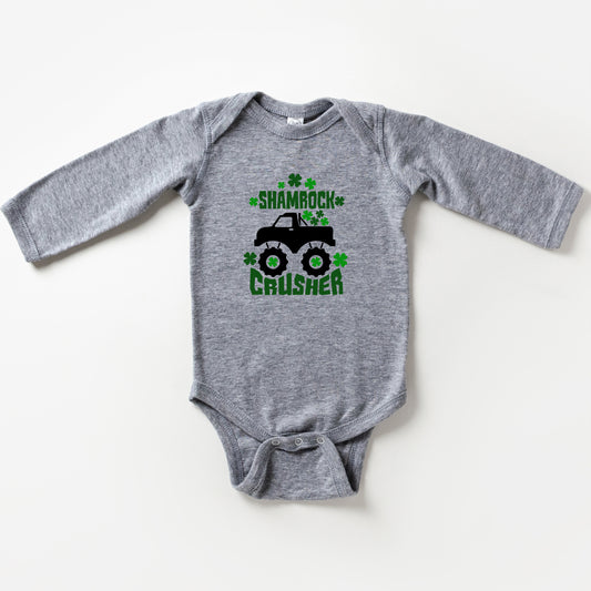Shamrock Crusher | Baby Long Sleeve Onesie