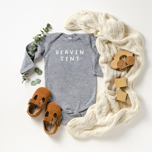 Heaven Sent | Baby Long Sleeve Onesie