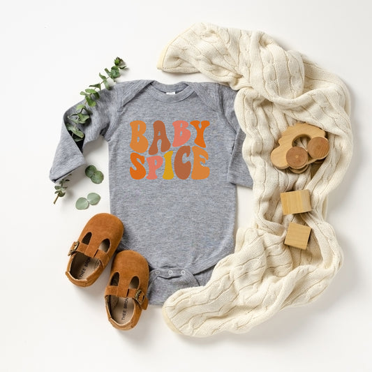 Baby Spice Wavy | Baby Long Sleeve Onesie