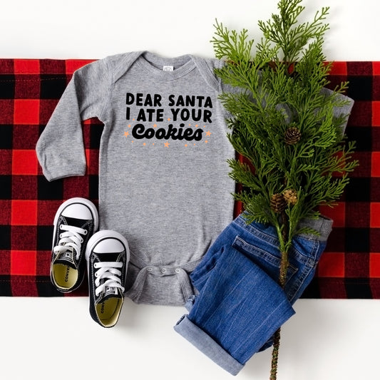 I Ate Your Cookies | Baby Long Sleeve Onesie