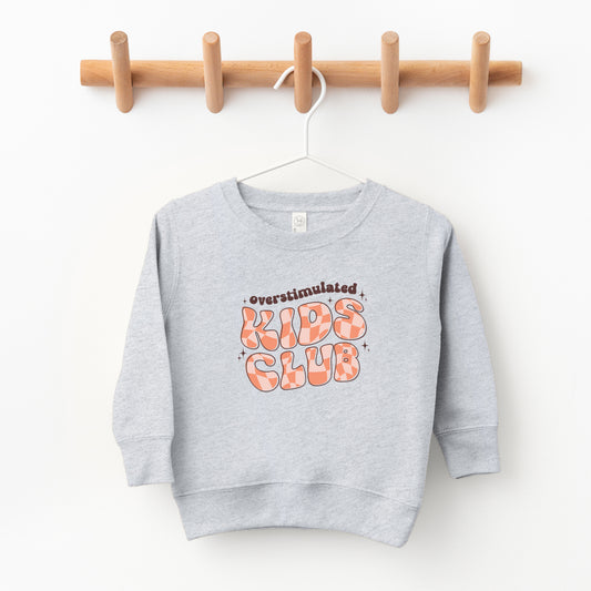 Overstimulated Kids Club | Toddler Sweatshirt