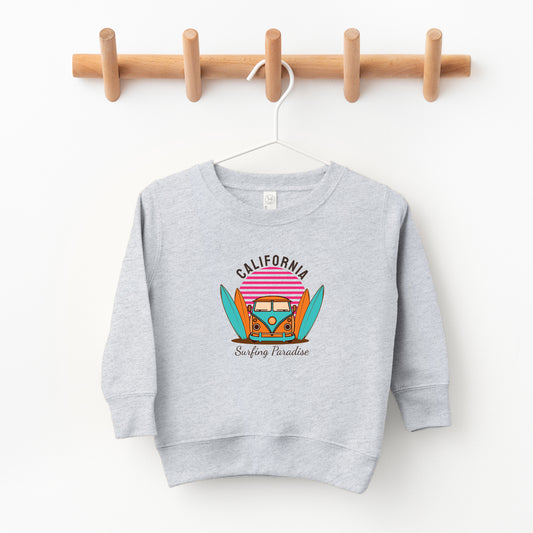 California Surfing Paradise | Toddler Sweatshirt