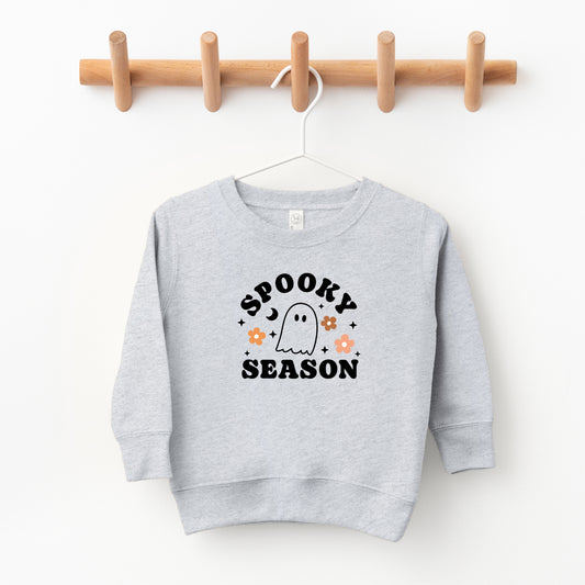 Spooky Season Flowers | Toddler Sweatshirt