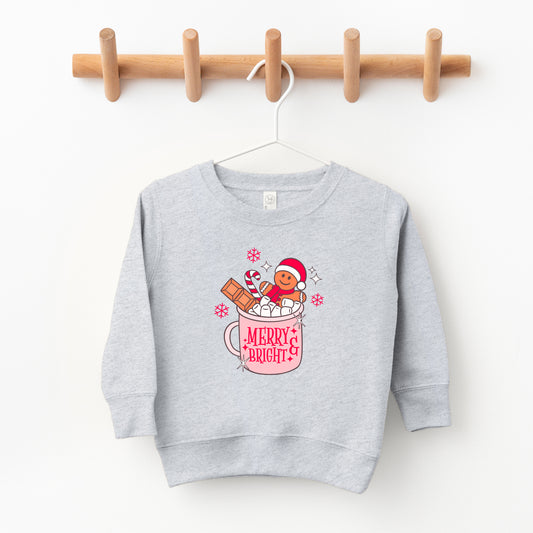 Merry And Bright Mug | Toddler Sweatshirt