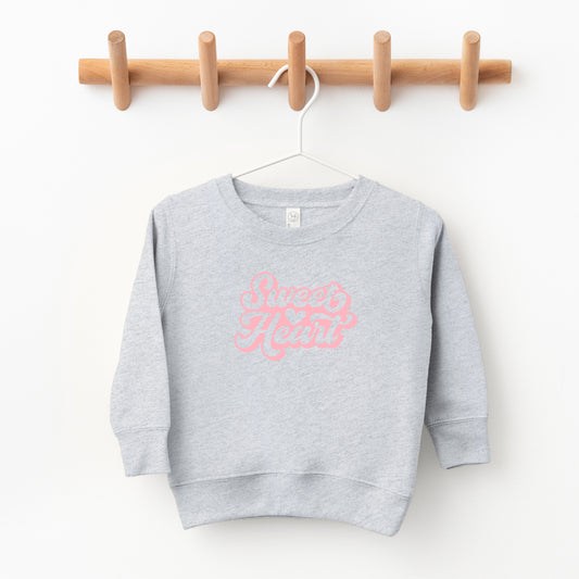 Sweet Heart With Heart | Toddler Sweatshirt